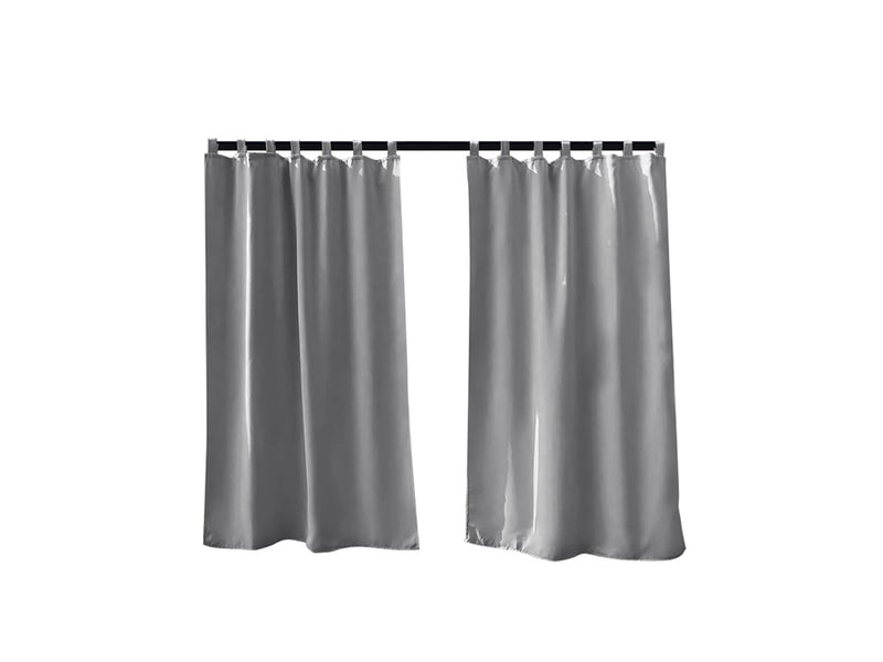  Rideaux d'extérieur imperméables et occultants pour terrasse, 132 x 241 cm, en polyester, pour balcon, pavillon, jardin  - Conforama D