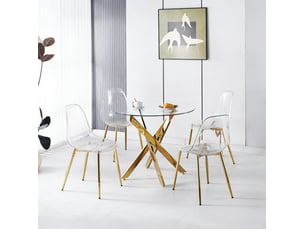 Ensemble table rond(e) 4 chaise(s) ULEVR
