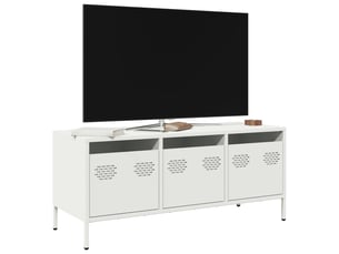 Meuble tv coloris blanc 101.5 cm <strong></strong>  <strong></strong>
