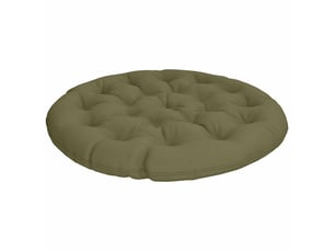 Coussin de chaise papasan, coussin d'assise vianen 100 % polyester vert olive cf54252