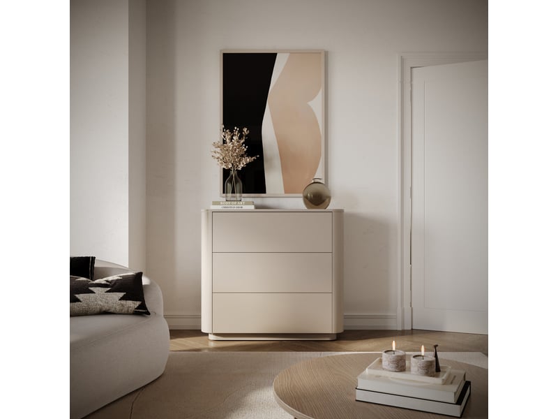 Selsey luvio - commode - 100 cm - cachemire Luvio - Conforama B
