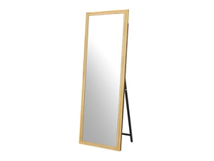 Miroir rectangulaire de salle de bain coloris marron MAISENTIEL - 160 cm x 50 cm