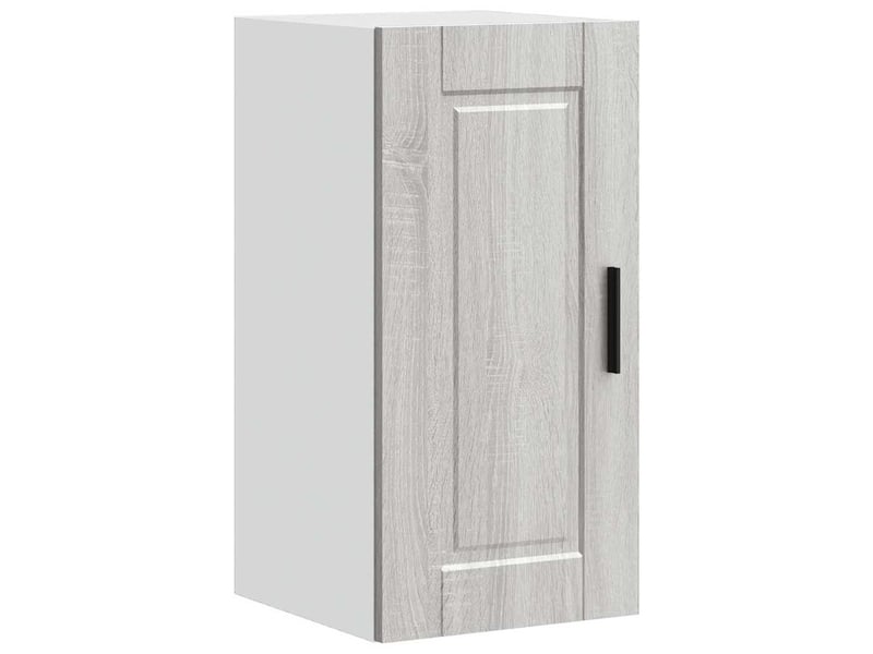  Meuble de rangement, armoire murale de cuisine porto sonoma gris bois d'ingénierie shl5061  - Conforama A