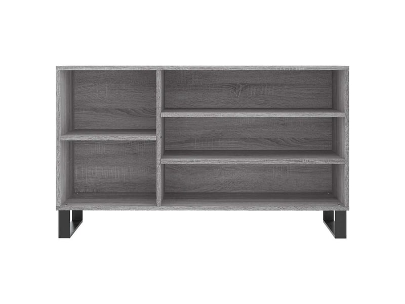  Armoire à chaussures sonoma gris 102x36x60 cm bois d'ingénierie shl2172  - Conforama D