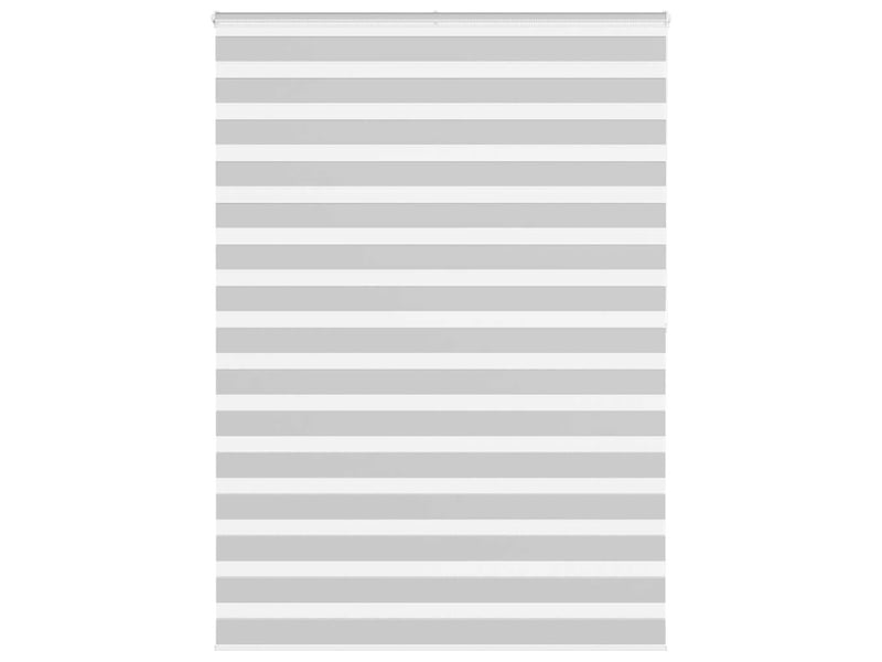 Store zèbre, store de fenêtre gris clair largeur du tissu 160,9 cm polyester cf48488 - Conforama B