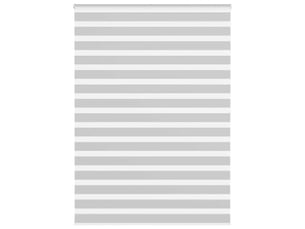 Store zèbre, store de fenêtre gris clair largeur du tissu 160,9 cm polyester cf48488