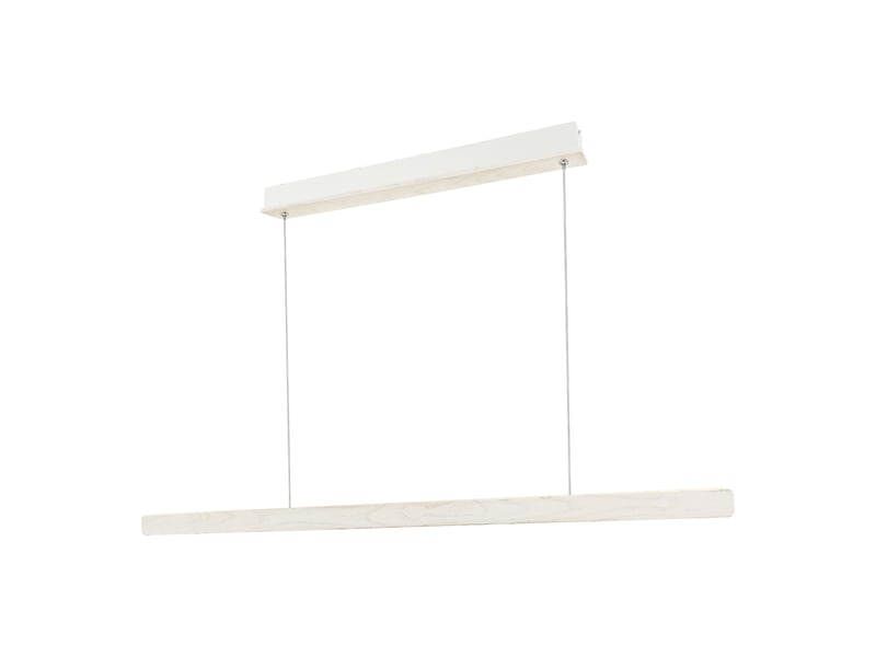  Suspension dimmable, ilgas en bois blanc, ip20, nordlux 2412053001 - Conforama A