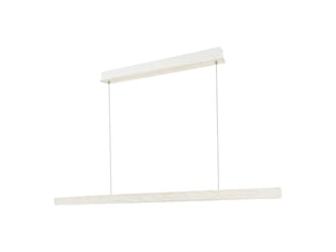 Suspension dimmable, ilgas en bois blanc, ip20, nordlux