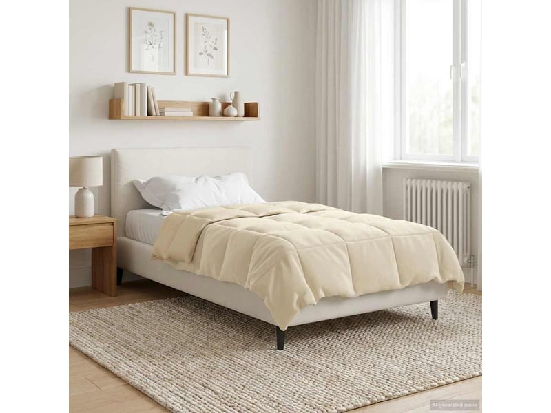 Couette - duvet d'été 155 x 200 cm été microfibre (100% polyester) - Conforama B
