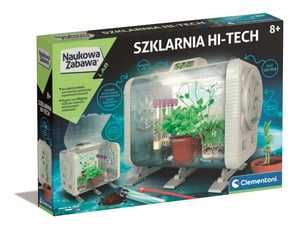Coffret scientifique clementoni 50915 science  and  jeu - serre high-tech