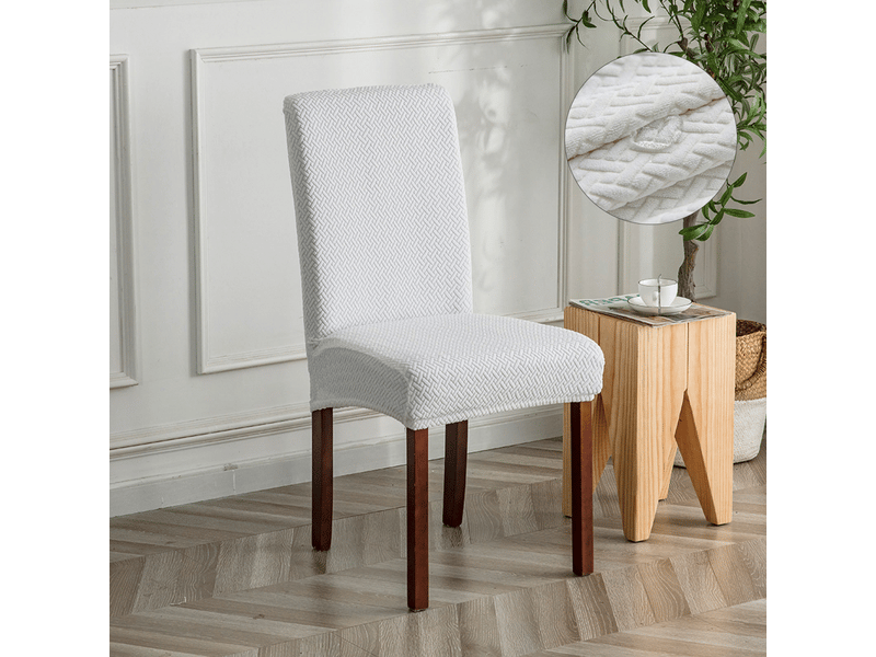  Housses de chaise beiges, 1 pièce, housses de chaise de salle à manger élastiques, style moderne, lavables, convenant à la décoration, aux fêtes, aux XLH-ZLS-009260ZLS - Conforama A