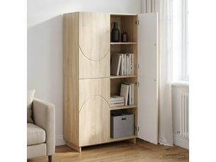 Buffet <strong></strong> <strong></strong> - 79 cm coloris beige