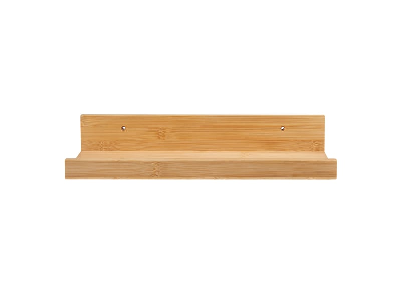  Set de 3 étagères murales bambou 40 x 13 x 7 cm naturel 03_0010636  - Conforama E