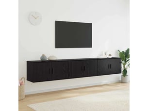 Meuble tv coloris noir 1 cm <strong></strong>  <strong></strong>