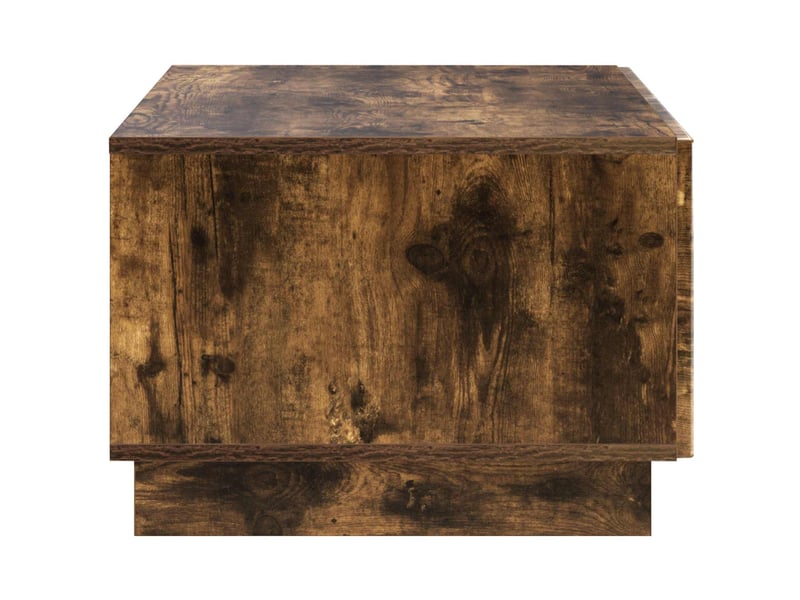  Table basse - table de salon - table à thé chêne fumé 102 x 50,5 x 35 cm bois composite  - Conforama E
