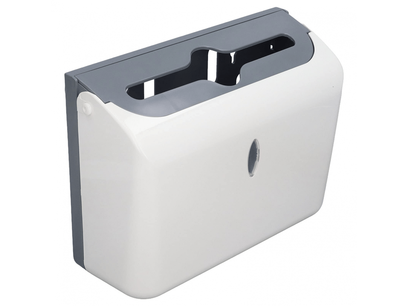  Distributeur de papier essuie-tout mural en abs robuste et sûr, porte-serviettes d'angle brillant pour salle de bain et toilettes  - Conforama B