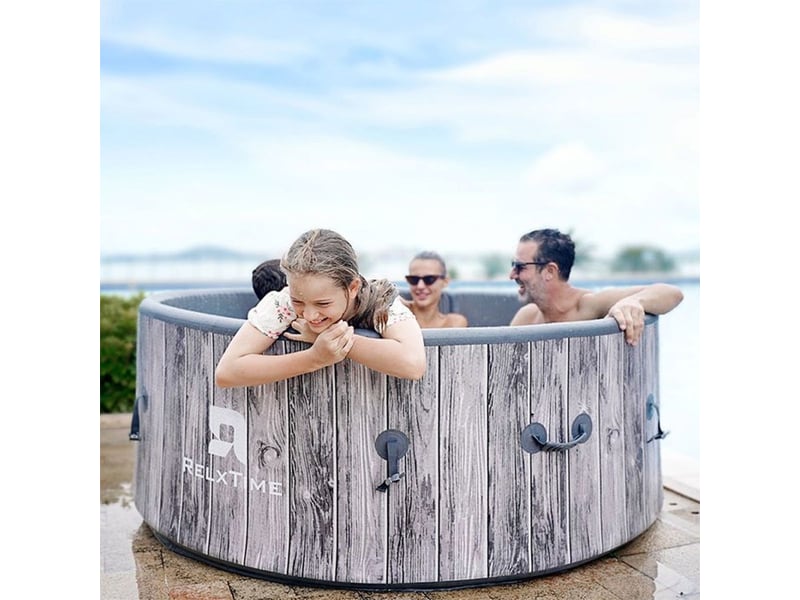  Spa gonflable rond 5 a 7 places ø180 cm 130 jets panneau tactile 406787_AADGF02969_6_DROPFR - Conforama C