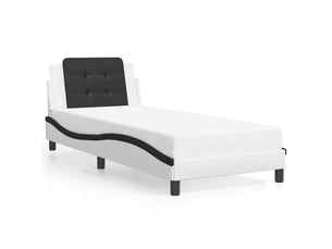 Lit simple 80x200 cm coloris noir