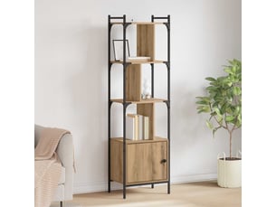 Bibliotheque coloris  bois clair  <strong></strong> <strong></strong> - 44.5 cm x 154.5 cm