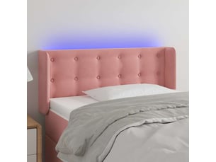 Tete de lit A poser largeur 83 cm rose