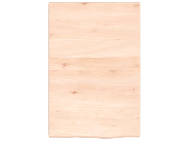  Comptoir de salle de bain, plan de travail 40x60x2 cm bois massif non traité cf65735  - Conforama C