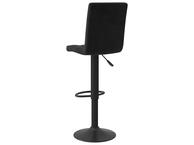  Tabouret de bar, chaise de bar noir velours shl38780  - Conforama E