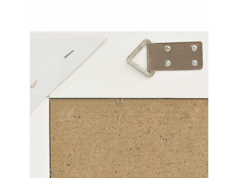  Miroir mural style baroque 50x50 cm blanc cf62882  - Conforama E