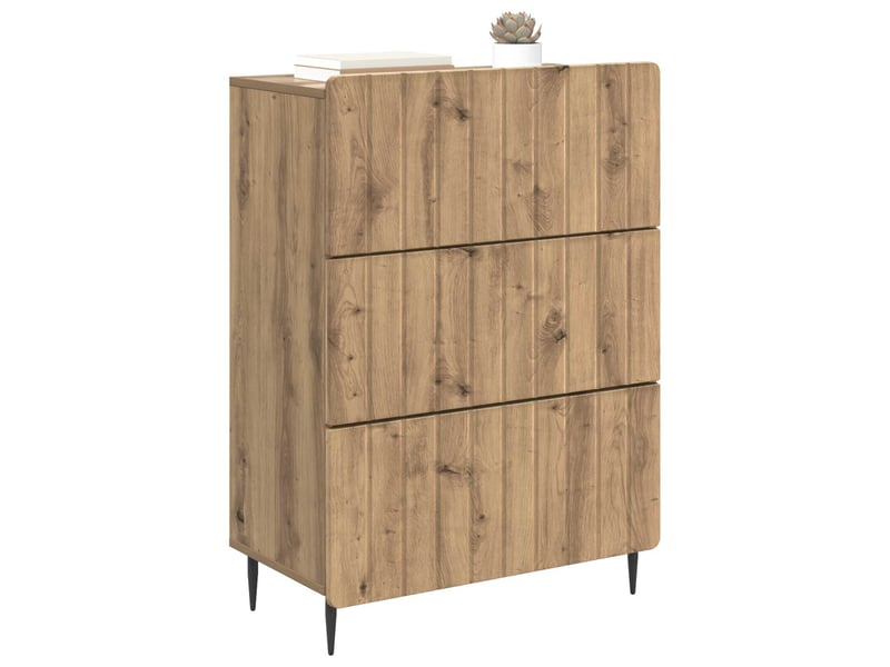  Armoire de rangement bureau, armoire à tiroirs 66 x 34,5 x 92 cm bois d'ingénierie shl6023  - Conforama C