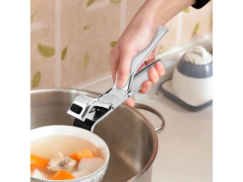  Pinces à assiettes en acier inoxydable résistant à la chaleur, dispositif de levage antidérapant, adaptées aux cuisines domestiques GTR06133 - Conforama B