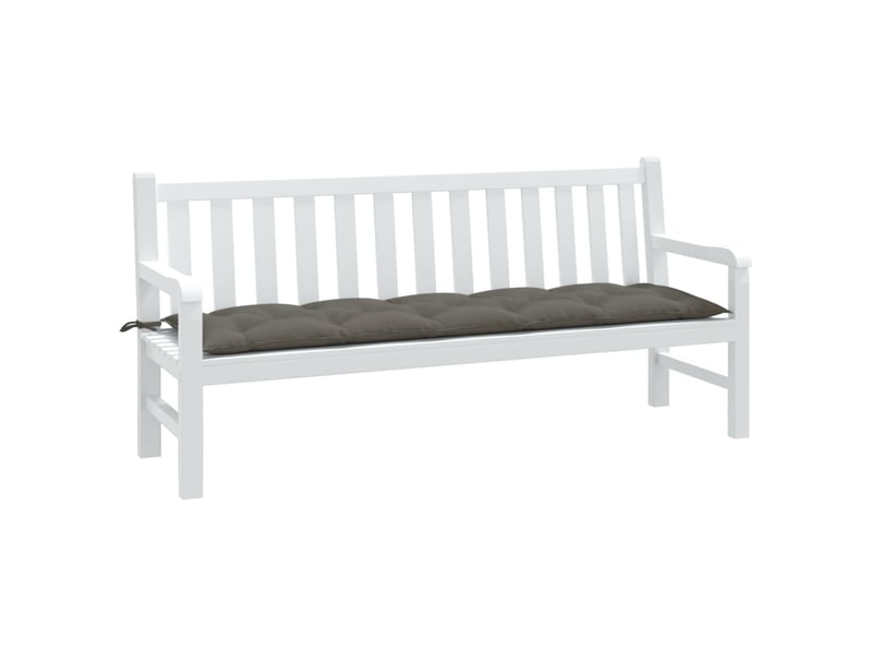  Coussin de banc de jardin, coussin d'assise gris foncé mélangé 180x50x7 cm tissu cf52740  - Conforama B
