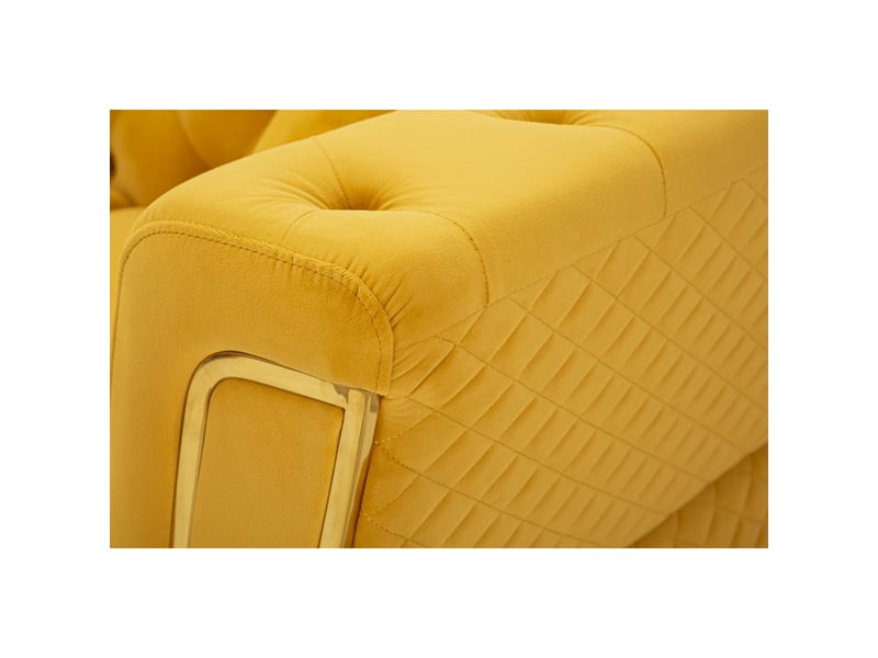 Console arab en fer doré avec plateau blanc – 96,5 x 41 x h 78 cm - Conforama E