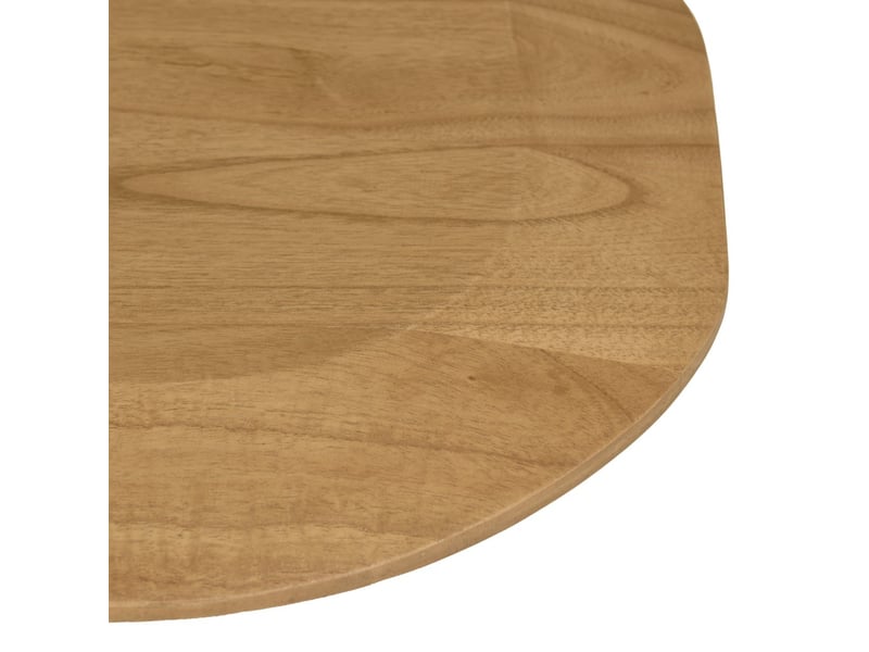  Amy - table basse organique l147xh28cm en bois de mindi  - Conforama C