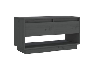 Meuble tv coloris gris 74 cm <strong></strong>  <strong></strong>