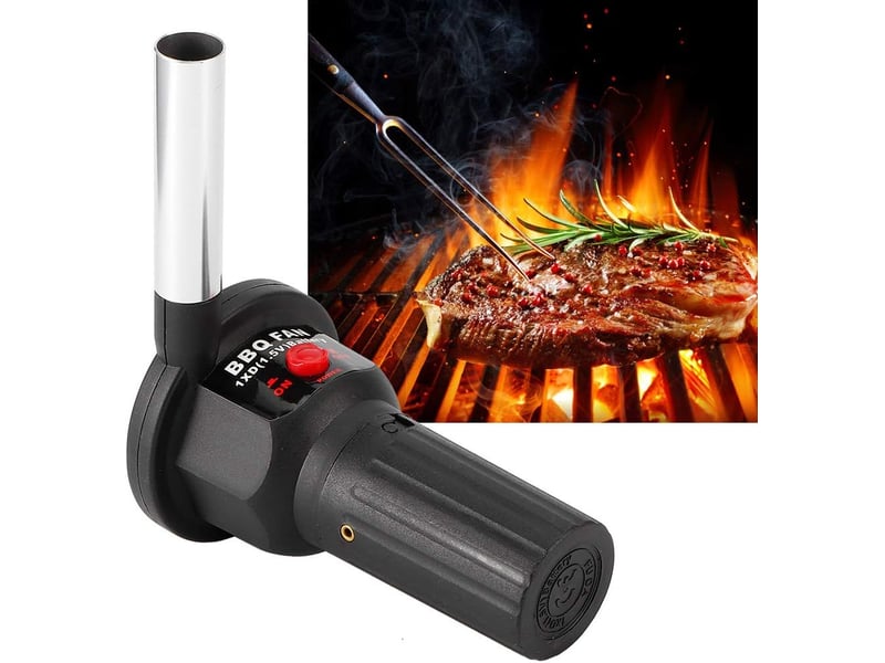  Ventilateur électrique sûr pour barbecue alimenté par batterie  - Conforama D