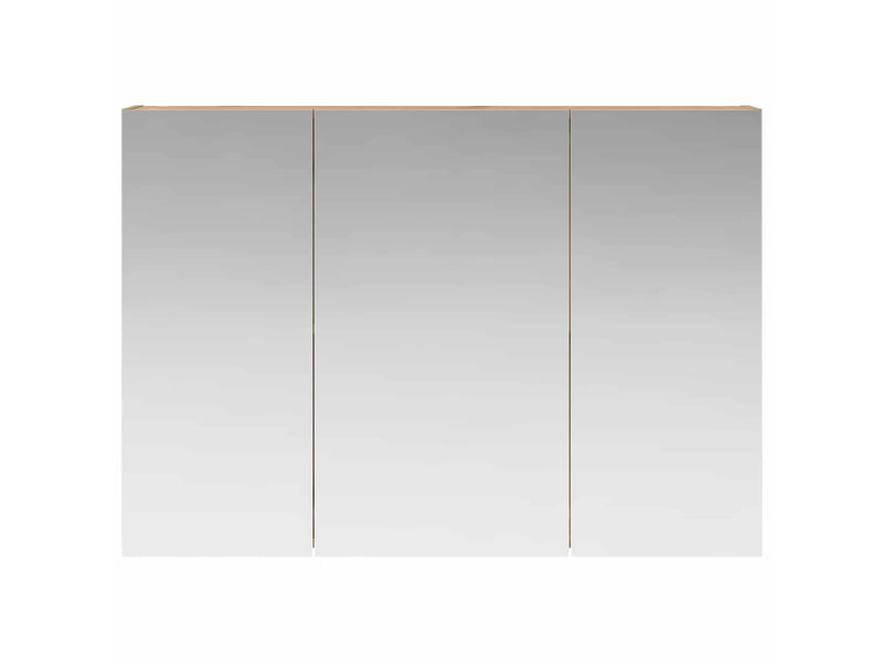 Amoire de salle de bain, meuble de salle de bain avec miroir chêne artisanal shl3644 - Conforama E