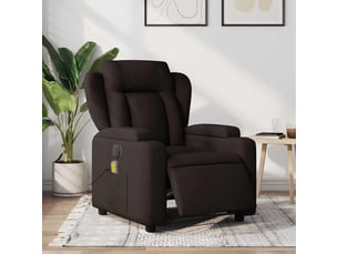 Fauteuil relax électrique <strong></strong> Tissu marron