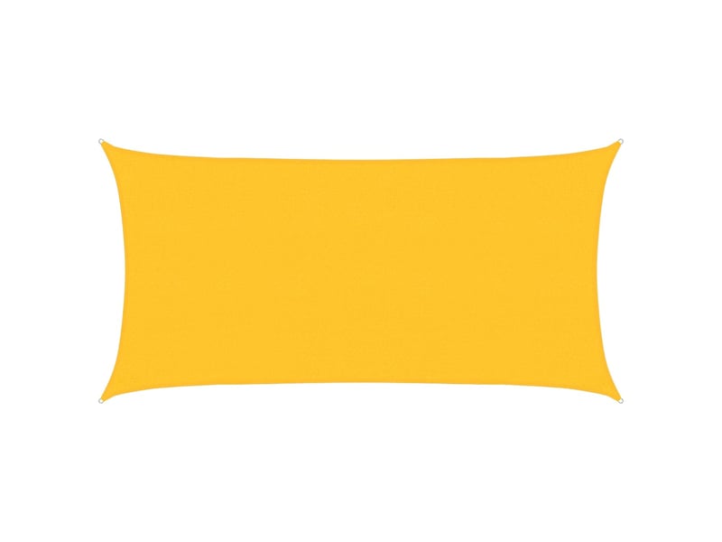  Voile d'ombrage - voile d'ombre - voile parasol 160 gm² jaune 2x4 m pehd  - Conforama A