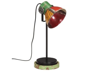Lampe de bureau 25 w multicolore 17x17x50 cm e27