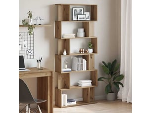 Bibliotheque coloris  bois clair  <strong></strong> <strong></strong> - 80 cm x 192 cm