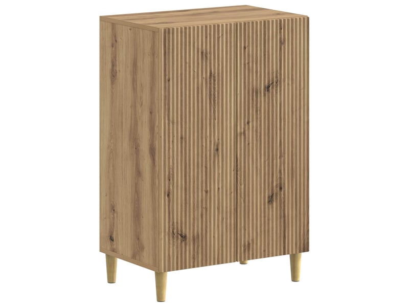  Meuble à chaussure, cabinet à chaussures arnhem 59,5x39,5x90 cm chêne artisanal  - Conforama A