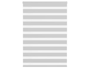 Store zèbre, store de fenêtre gris clair largeur du tissu 95,9 cm polyester cf48538