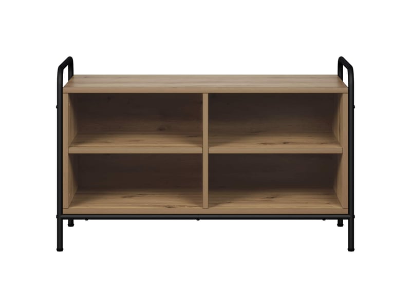  Meuble tv, banc tv 140x39,5x50 cm chêne artisanal bois d'ingénierie shl83078  - Conforama C