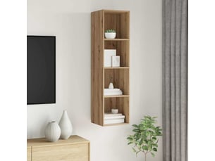 Meuble tv coloris marron 37 cm <strong></strong>  <strong></strong>