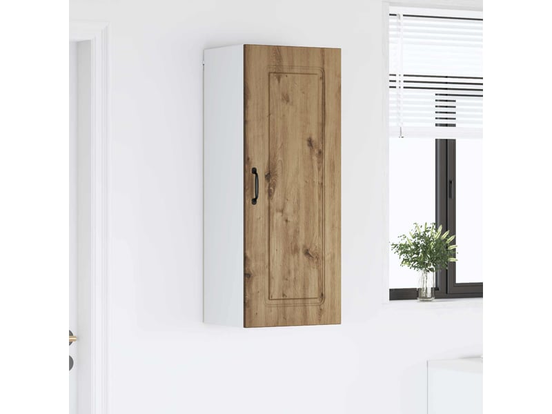  Meuble mural de cuisine | armoire de cuisine chêne artisanal shl9945  - Conforama D