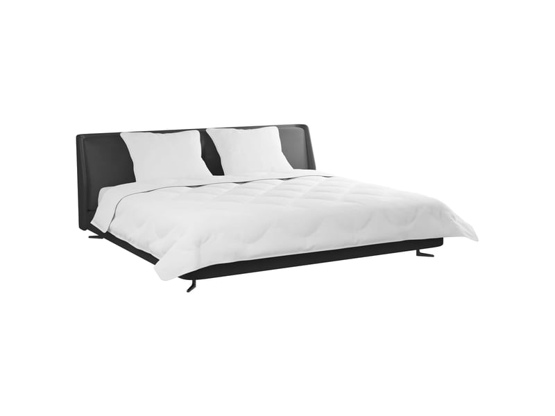  Couette avec oreillers 3 pcs - duvet blanc microfibre et plumes d'oie  - Conforama C