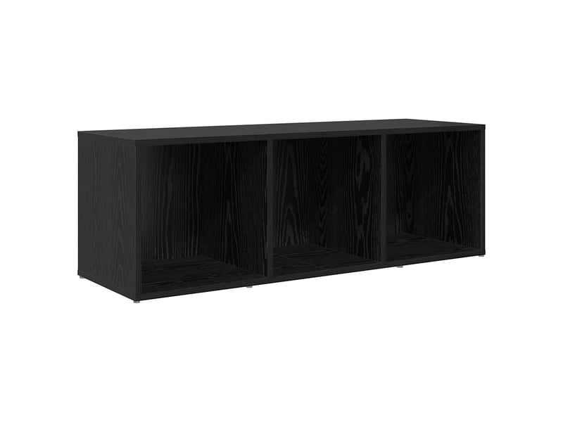  Ensemble meuble tv - banc tv - meuble de rangement 72 x 35 x 37 cm noir bois d'ingénierie  - Conforama A