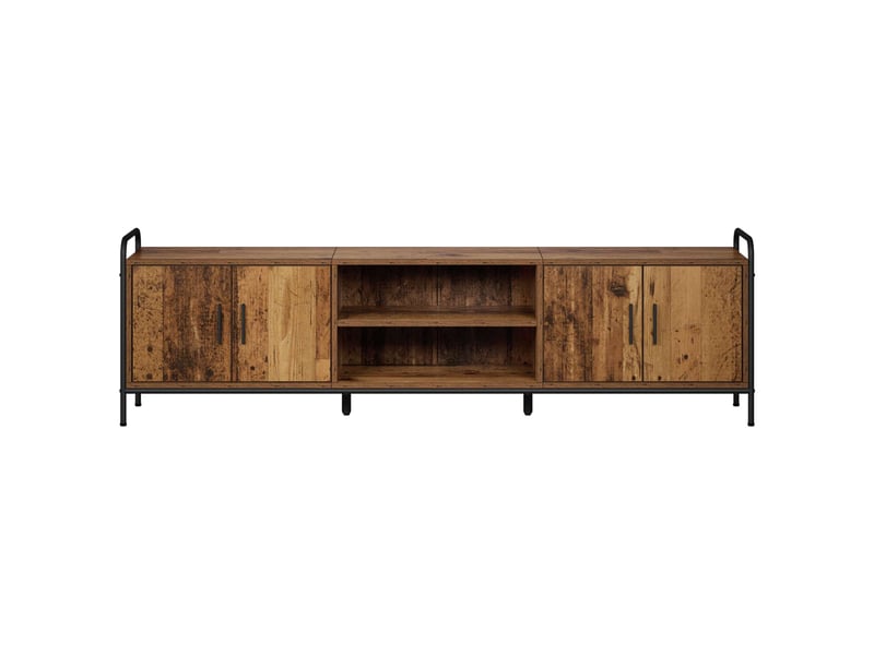  Meuble tv, banc tv 167,5x33x50 cm bois ancien bois d'ingénierie  - Conforama D