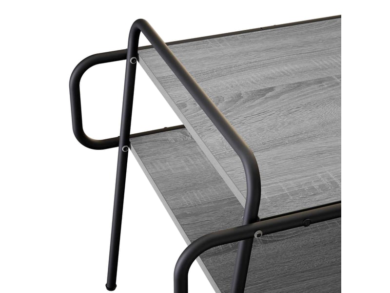 Table basse - table de salon - table à thé sonoma gris 40 x 40 x 51 cm bois d'ingénierie - Conforama E