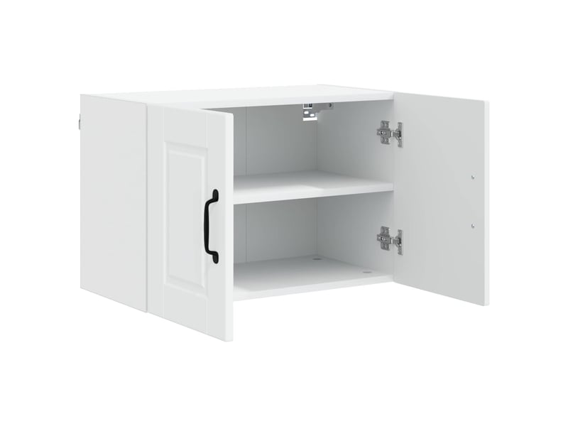  Meuble mural de cuisine | armoire de cuisine 2 pcs blanc bois d'ingénierie shl5663  - Conforama E