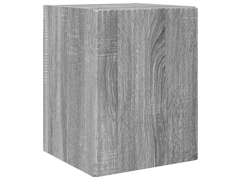  Ensemble meuble tv - banc tv - meuble de rangement 4 pcs gris sonoma bois d'ingénierie  - Conforama E